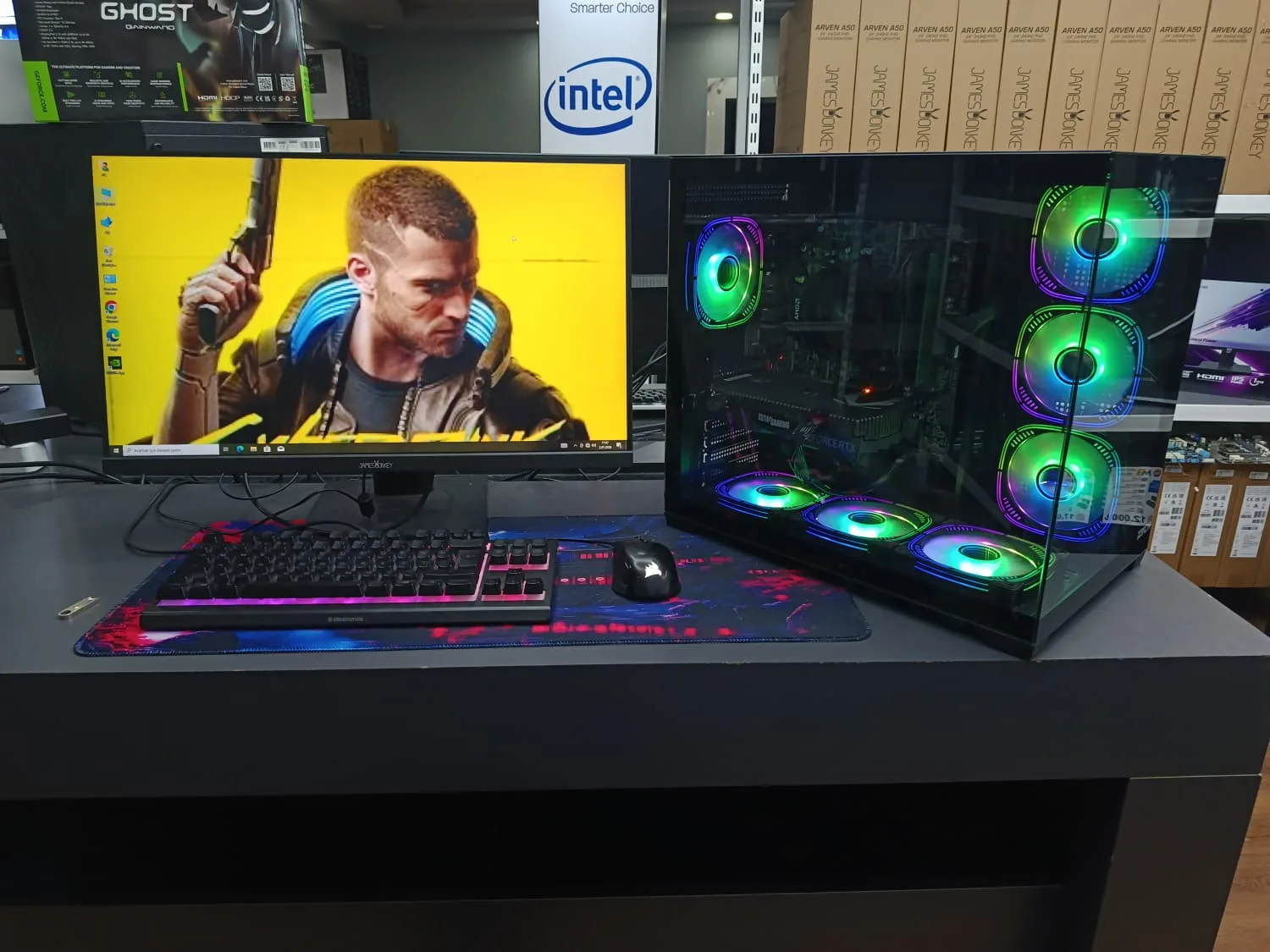 Sıfır Ryzen 5 7500F İşlemci 16 GB DDR5 RAM RTX 5060 Full Setup