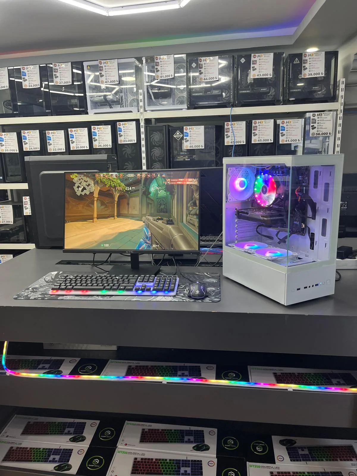 Intel Core i5-6400 İşlemci 16 GB RAM 4 GB RX 560 Ekran Kartı 24 İnç Sıfır Set